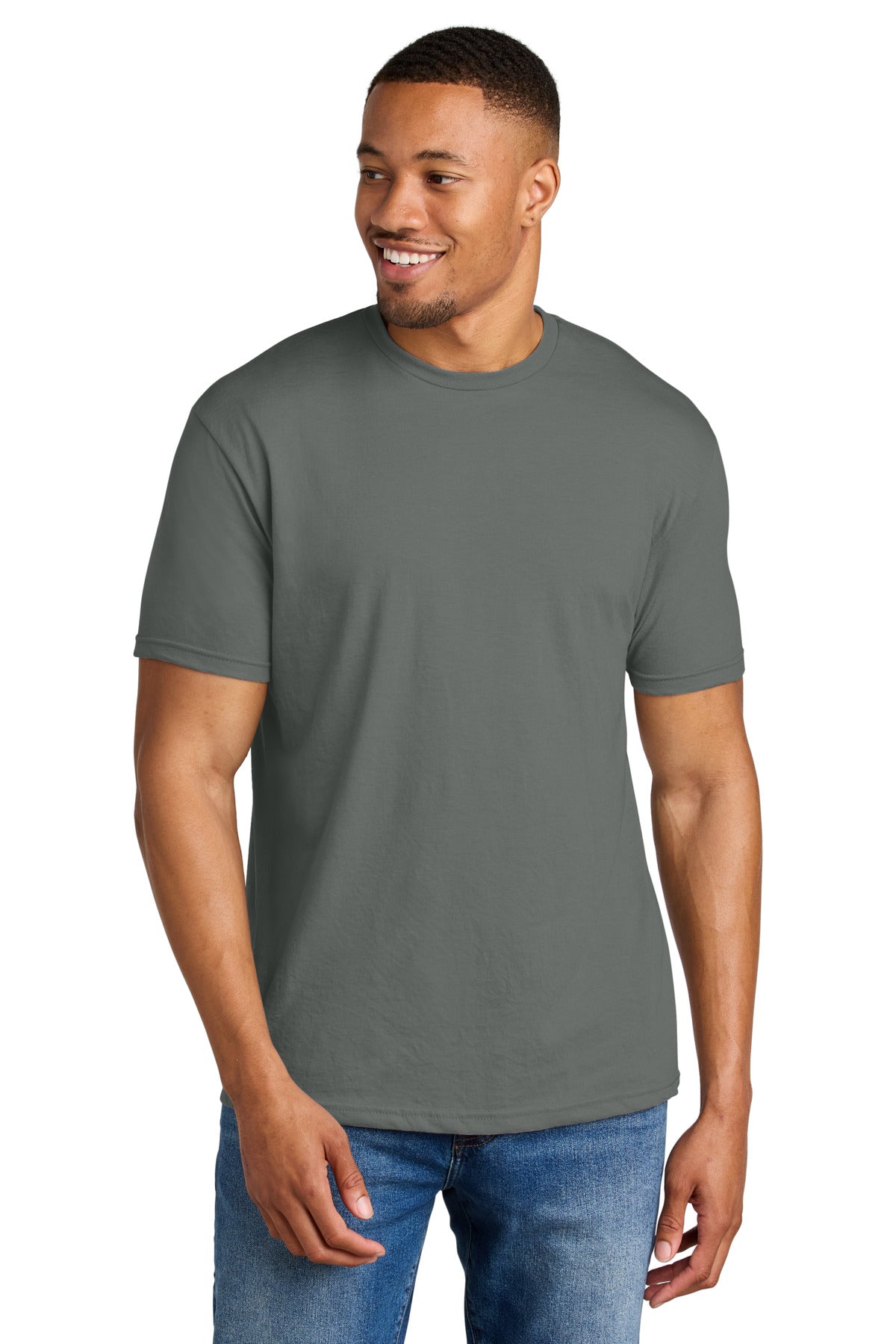 Gildan Softstyle CVC Tee - Gunmetal