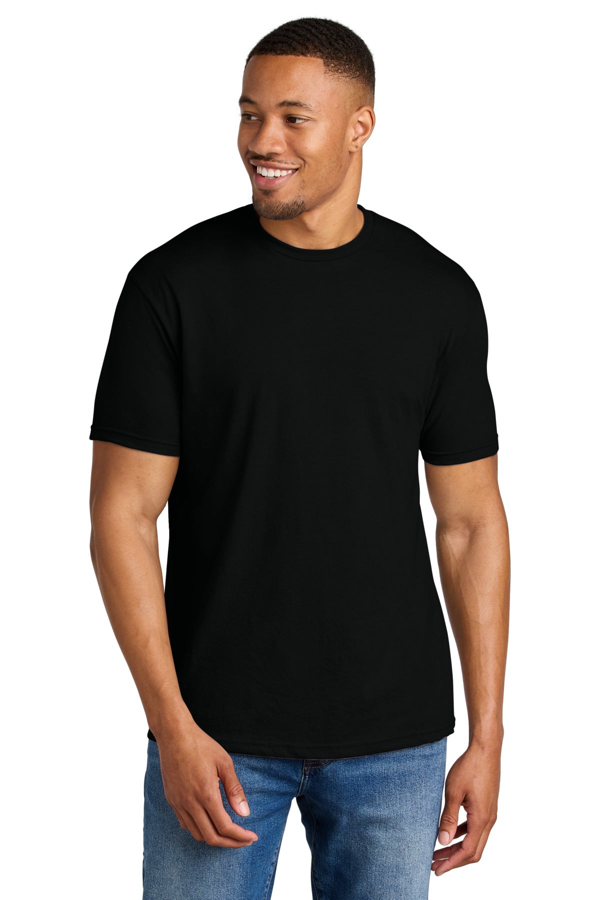 Gildan Softstyle CVC Tee - Pitch Black