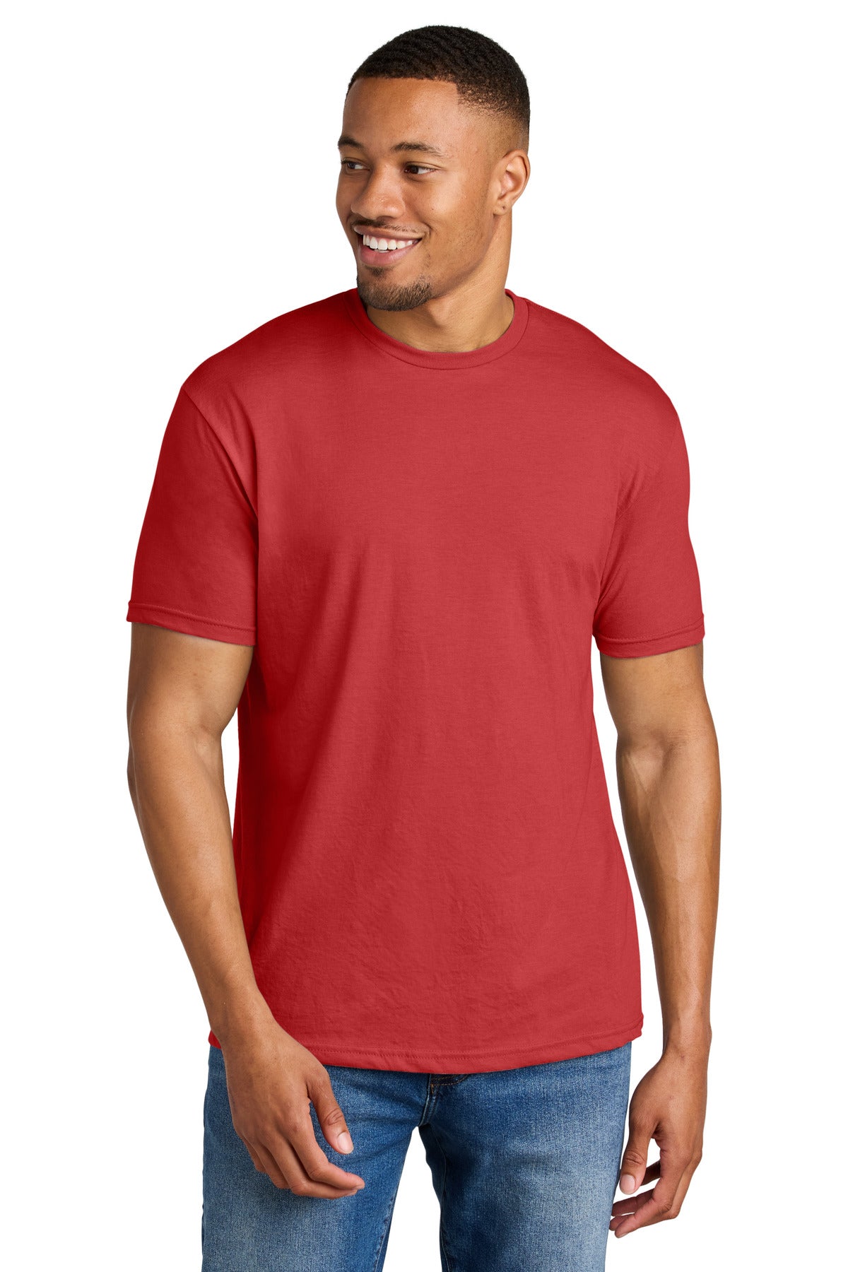 Gildan Softstyle CVC Tee - Red Mist
