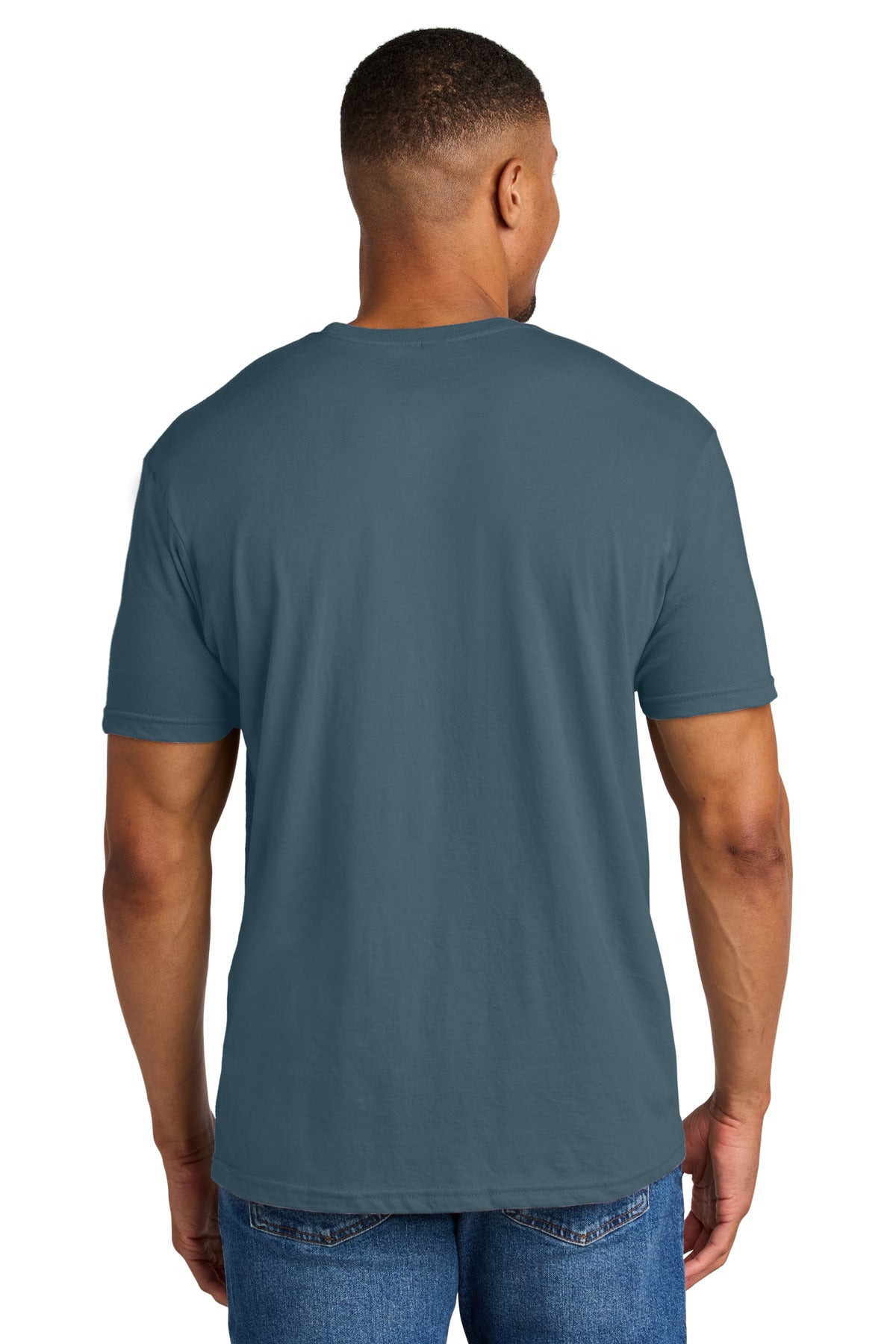 Gildan Softstyle CVC Tee - Steel Blue