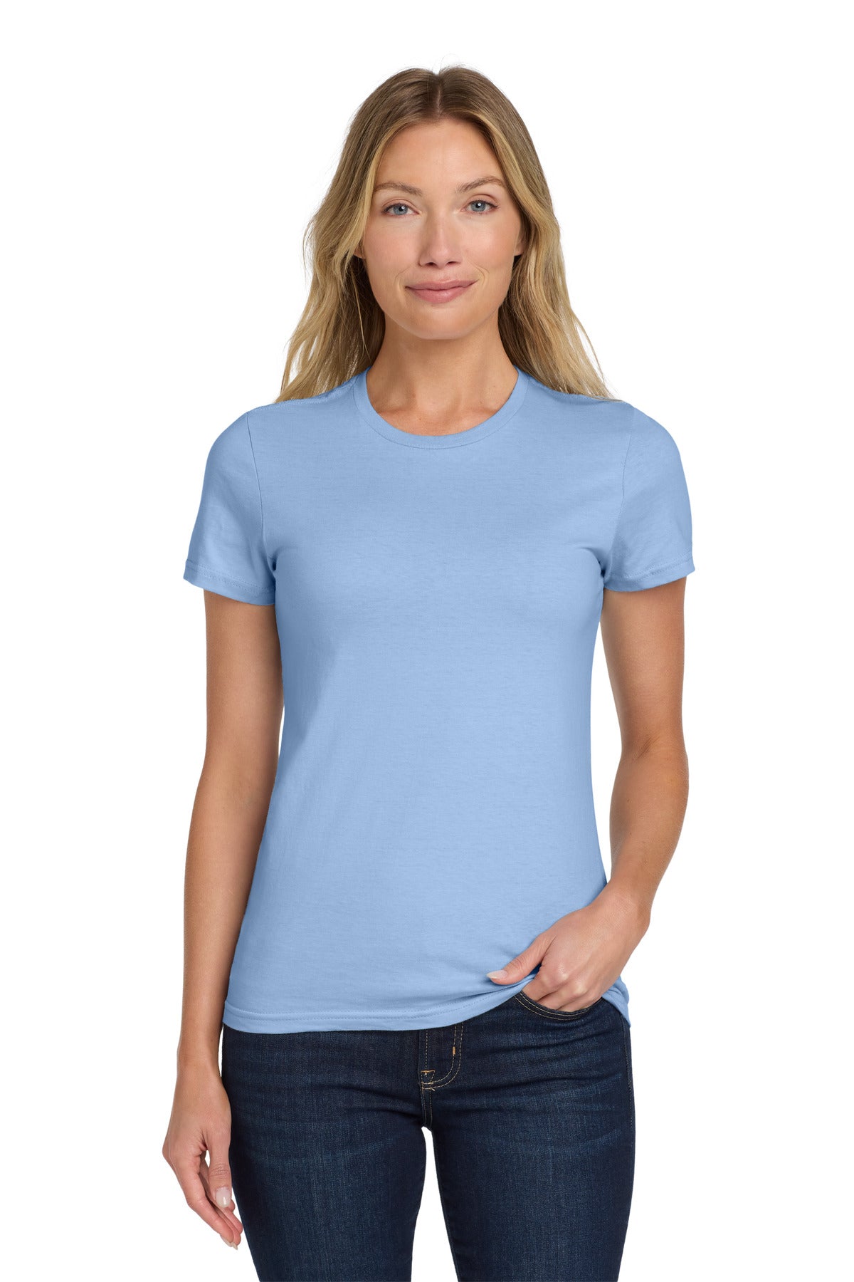 Gildan Softstyle Women's T-Shirt - Light Blue