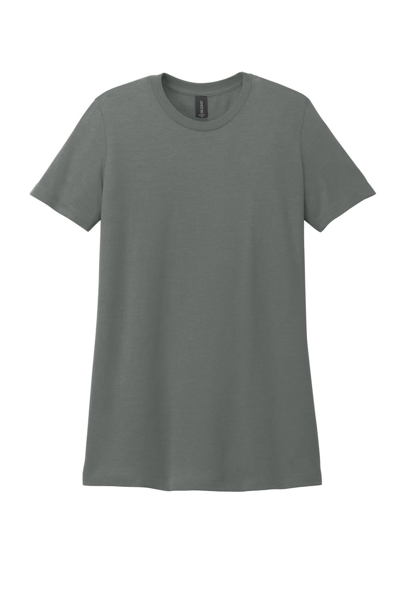 Gildan Softstyle Women's CVC T-Shirt - Gunmetal