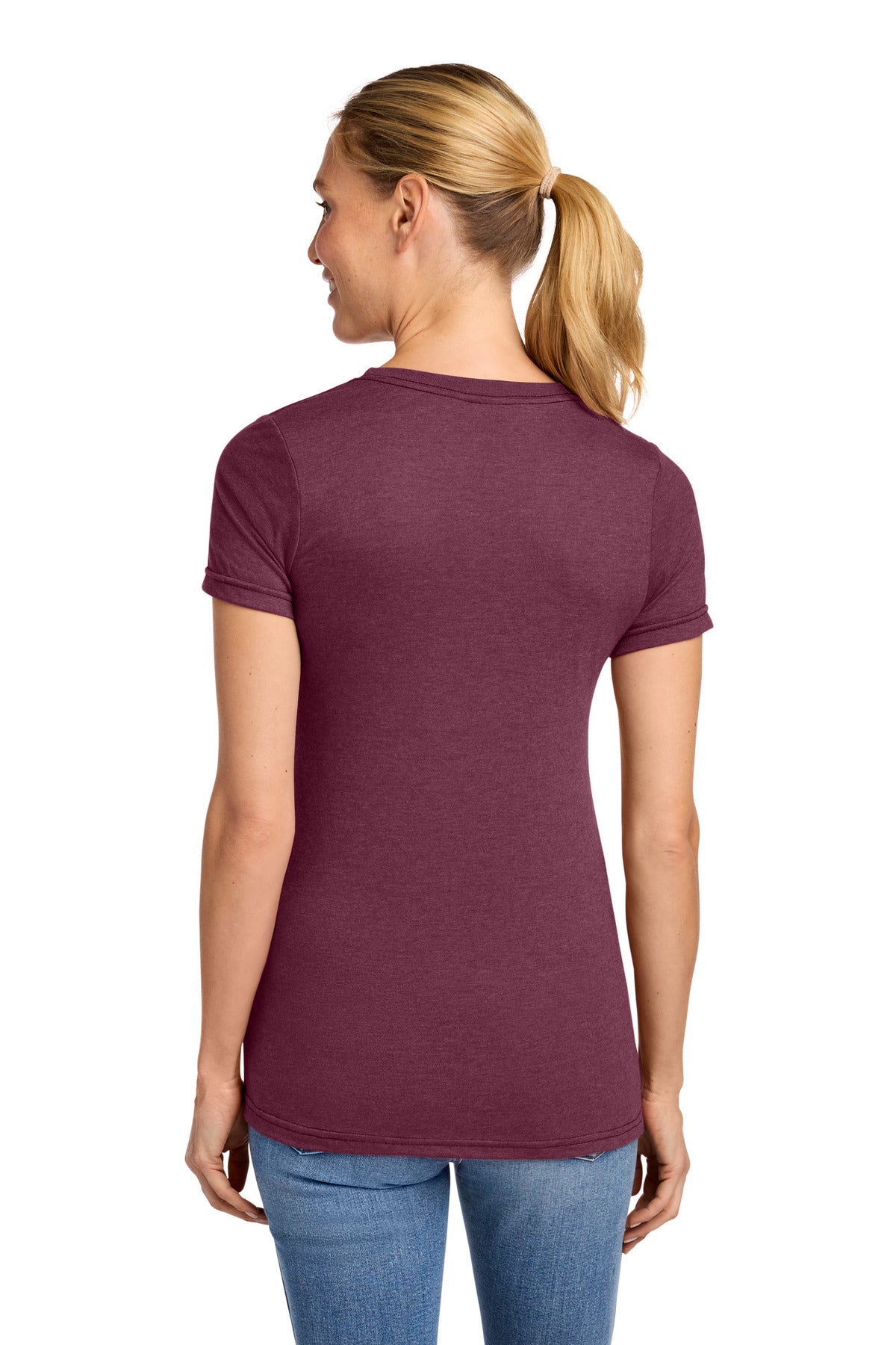 Gildan Softstyle Women's CVC T-Shirt - Maroon Mist