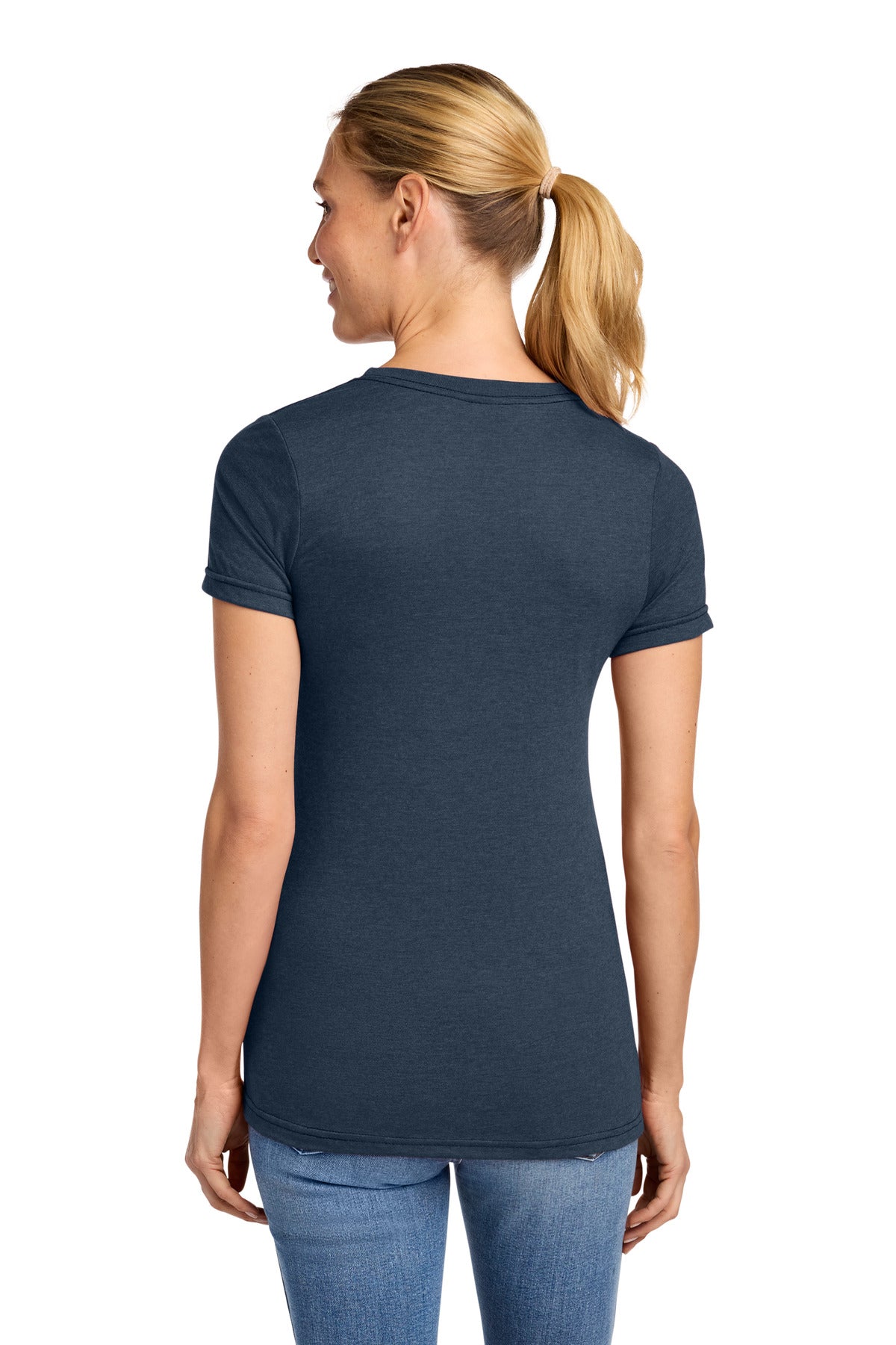 Gildan Softstyle Women's CVC T-Shirt - Navy Mist