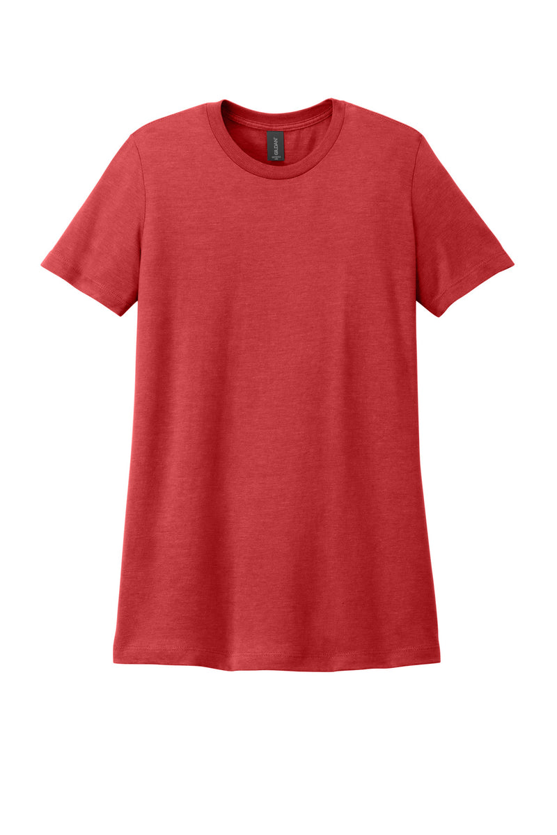 Gildan Softstyle Women's CVC T-Shirt - Red Mist