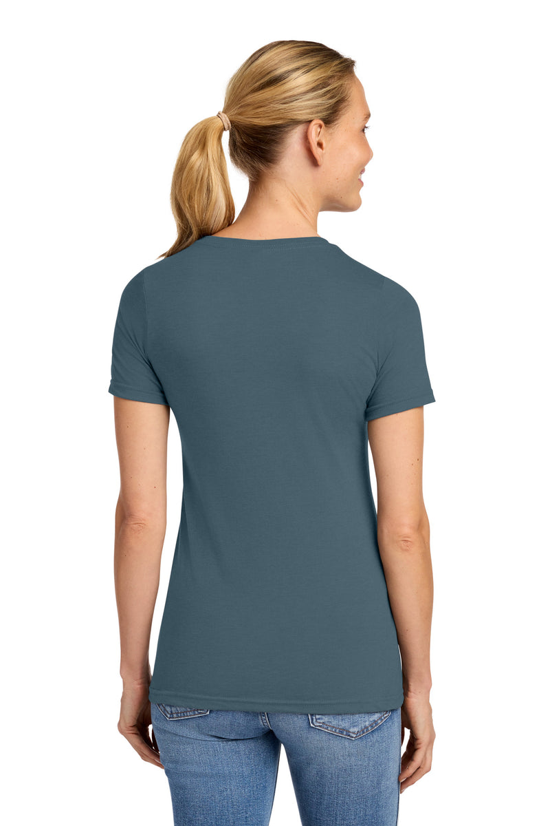 Gildan Softstyle Women's CVC T-Shirt - Steel Blue