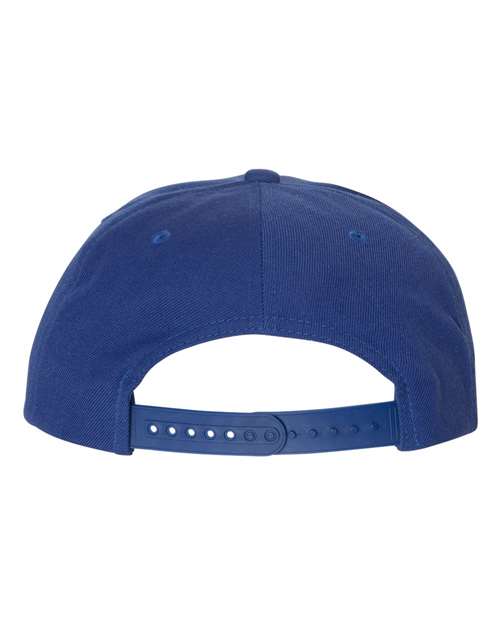 Premium Five-Panel Snapback Cap - Royal