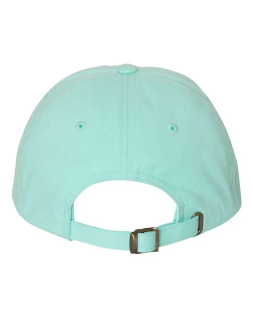 Peached Cotton Twill Dad Hat - Diamond Blue