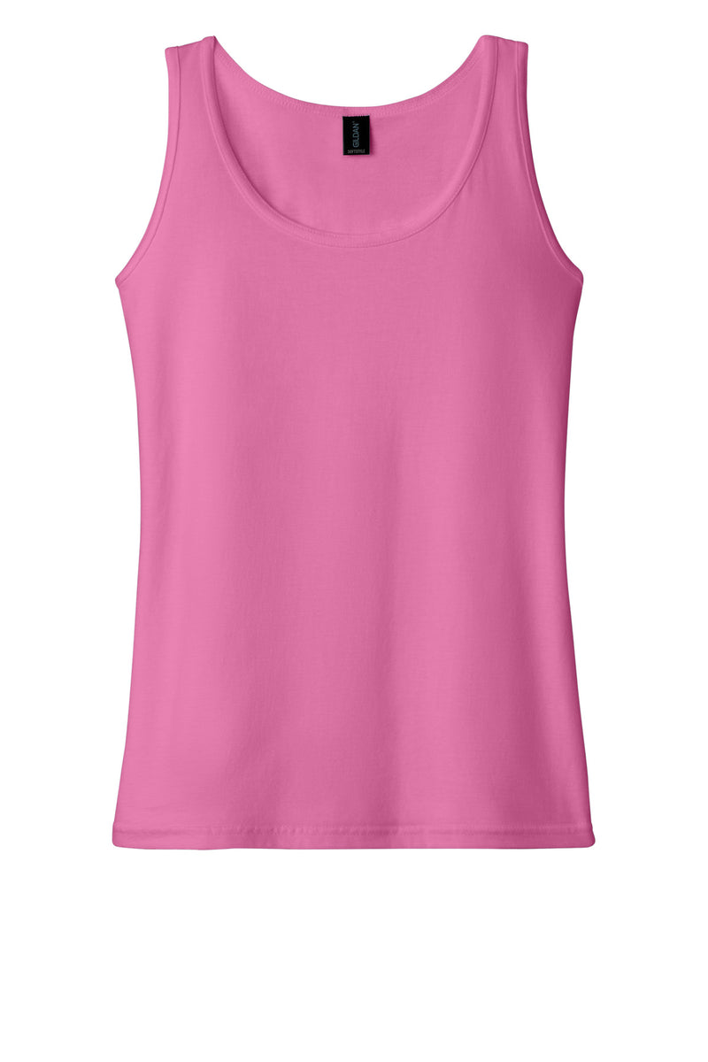 Gildan Softstyle Junior Fit Tank Top - Azalea