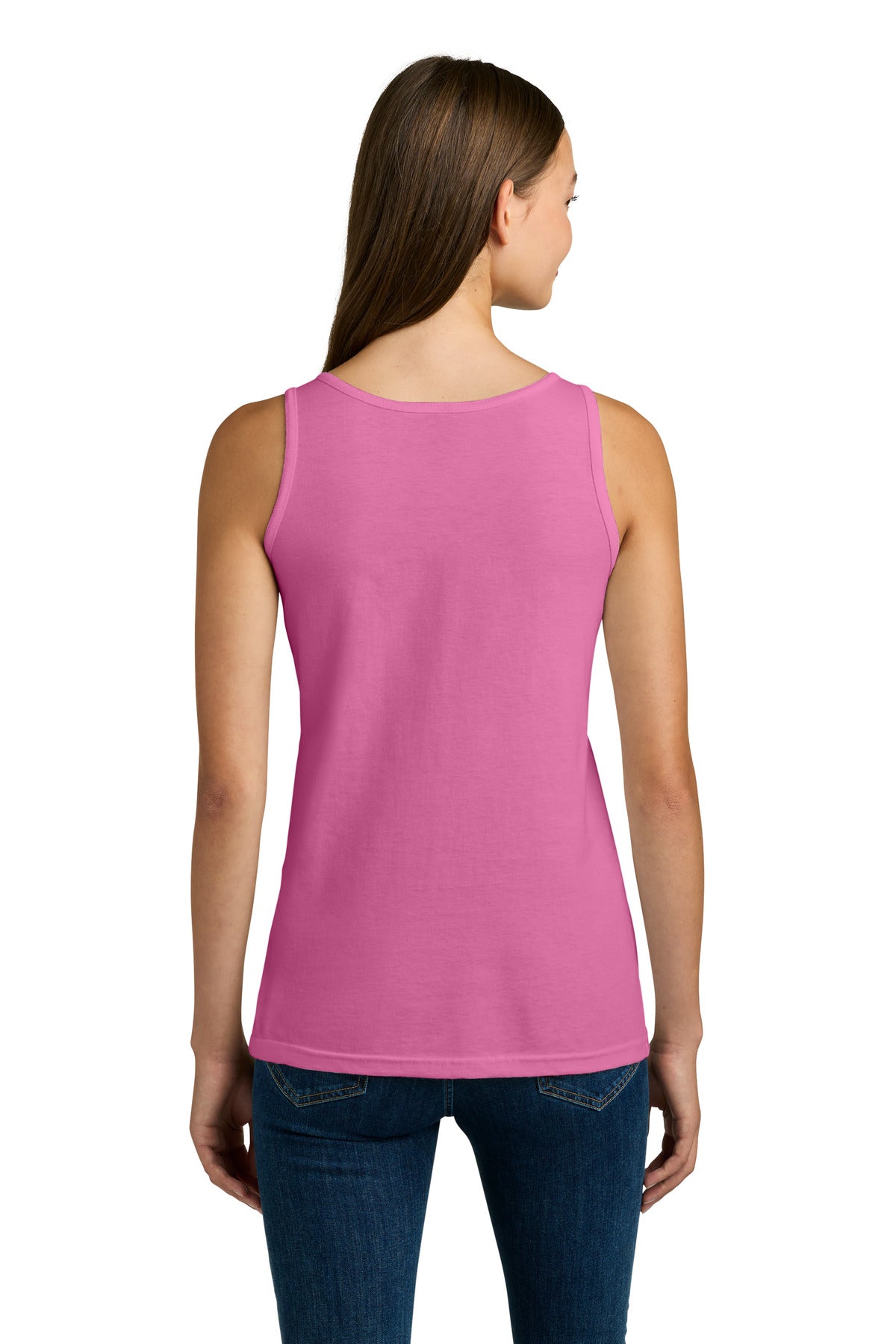 Gildan Softstyle Junior Fit Tank Top - Azalea