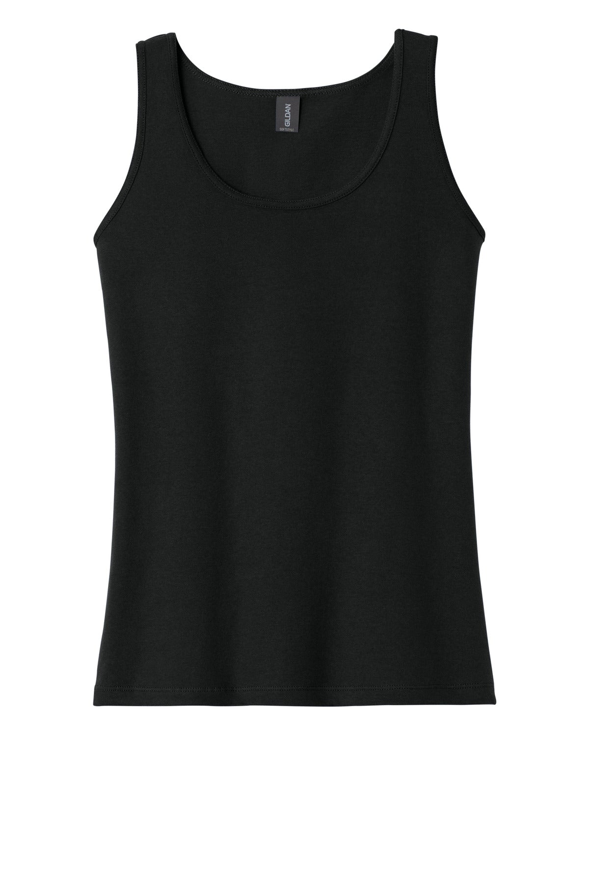 Gildan Softstyle Junior Fit Tank Top - Black