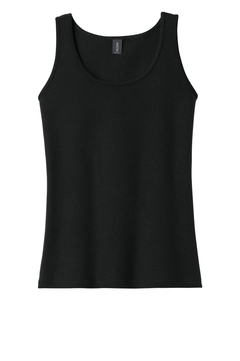 Gildan Softstyle Junior Fit Tank Top - Black