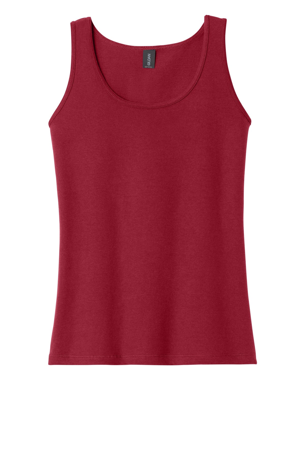 Gildan Softstyle Junior Fit Tank Top - Cherry Red