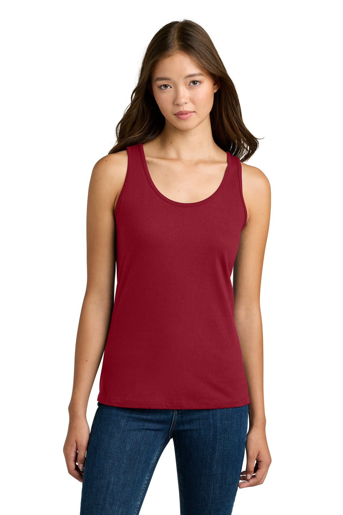 Gildan Softstyle Junior Fit Tank Top - Cherry Red