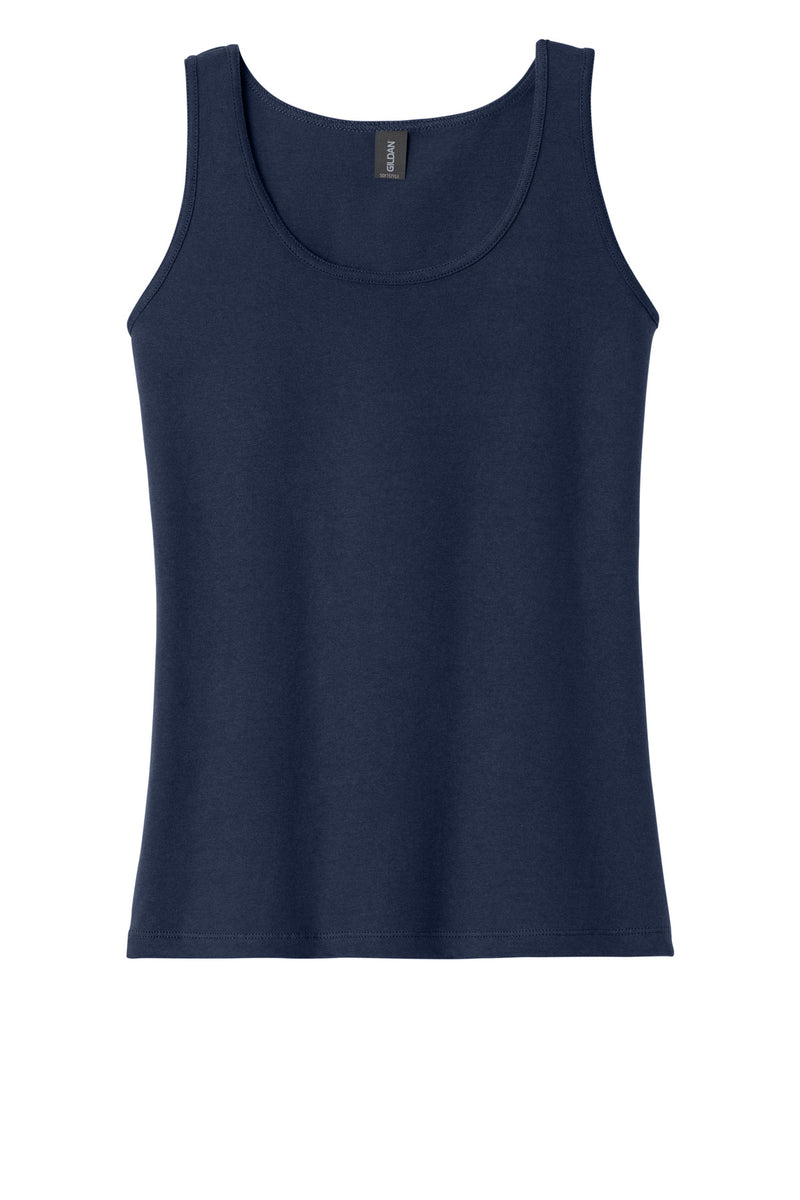 Gildan Softstyle Junior Fit Tank Top - Navy