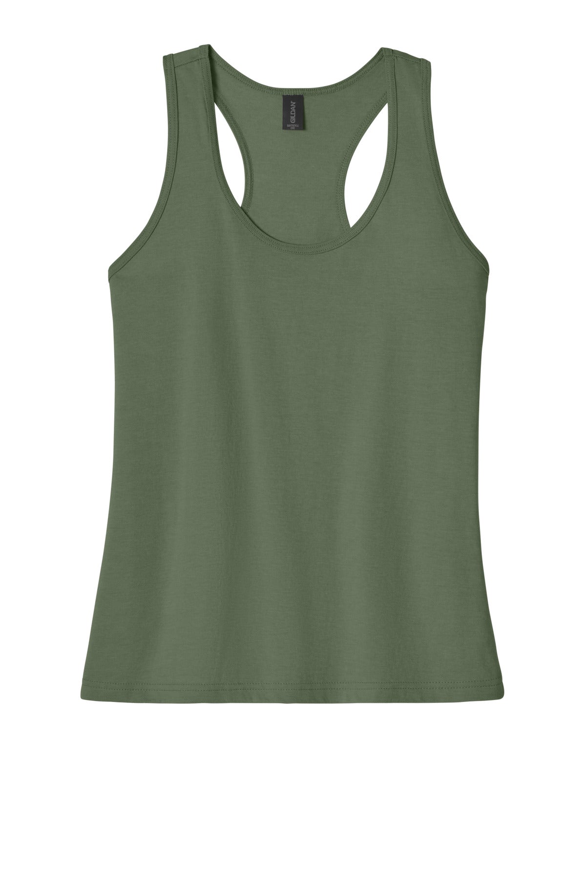 Gildan Softstyle Women's CVC Racerback Tank - Cactus
