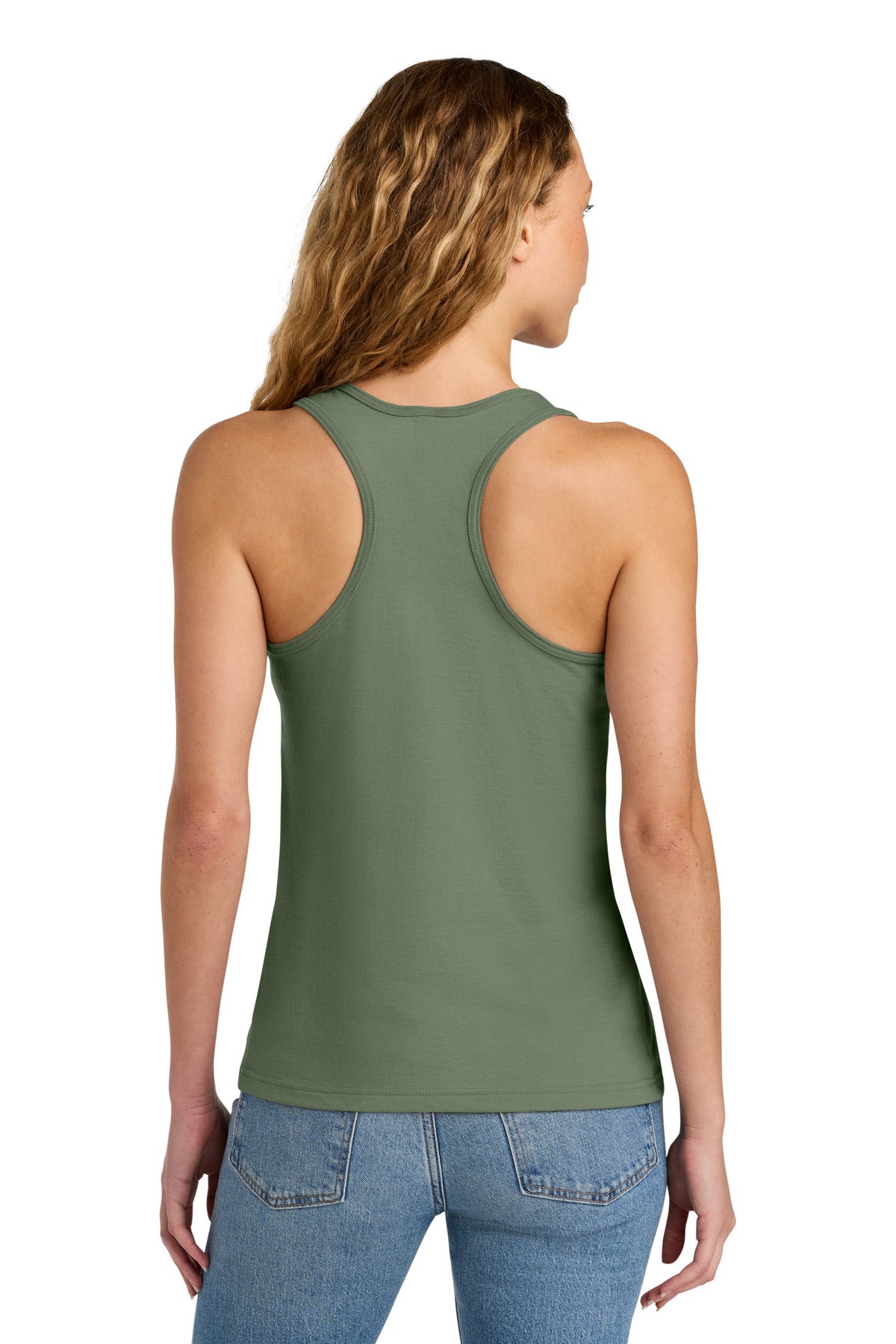 Gildan Softstyle Women's CVC Racerback Tank - Cactus
