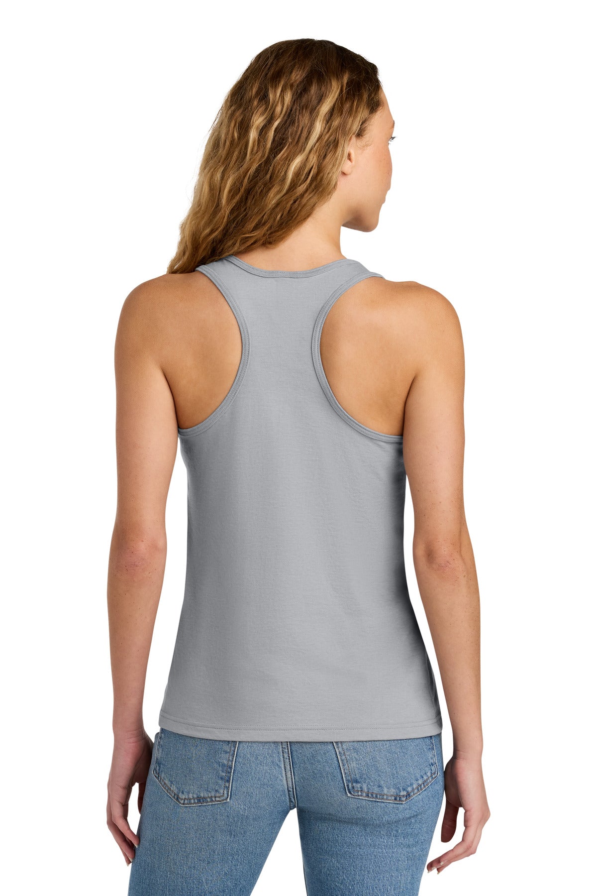 Gildan Softstyle Women's CVC Racerback Tank - Cement