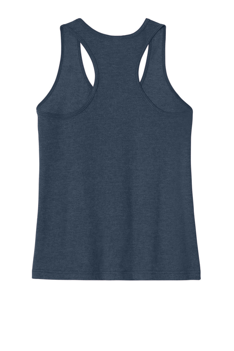Gildan Softstyle Women's CVC Racerback Tank - Navy Mist