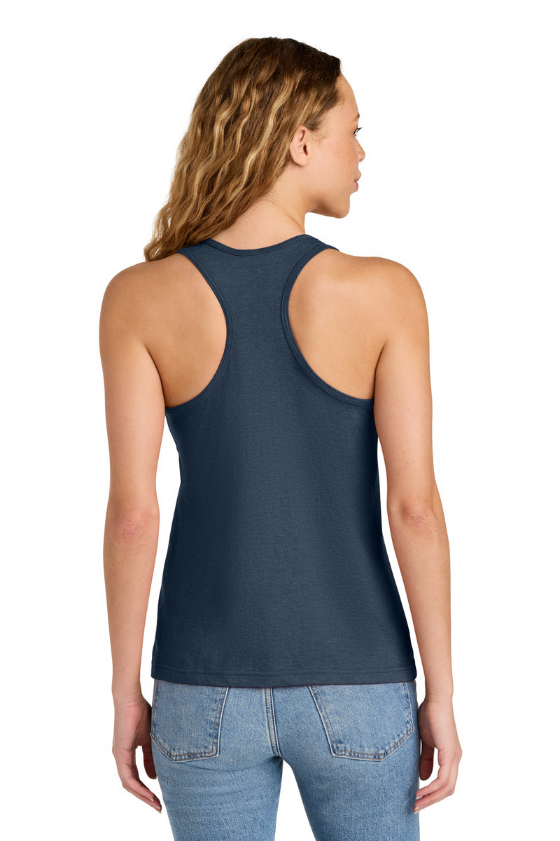 Gildan Softstyle Women's CVC Racerback Tank - Navy Mist