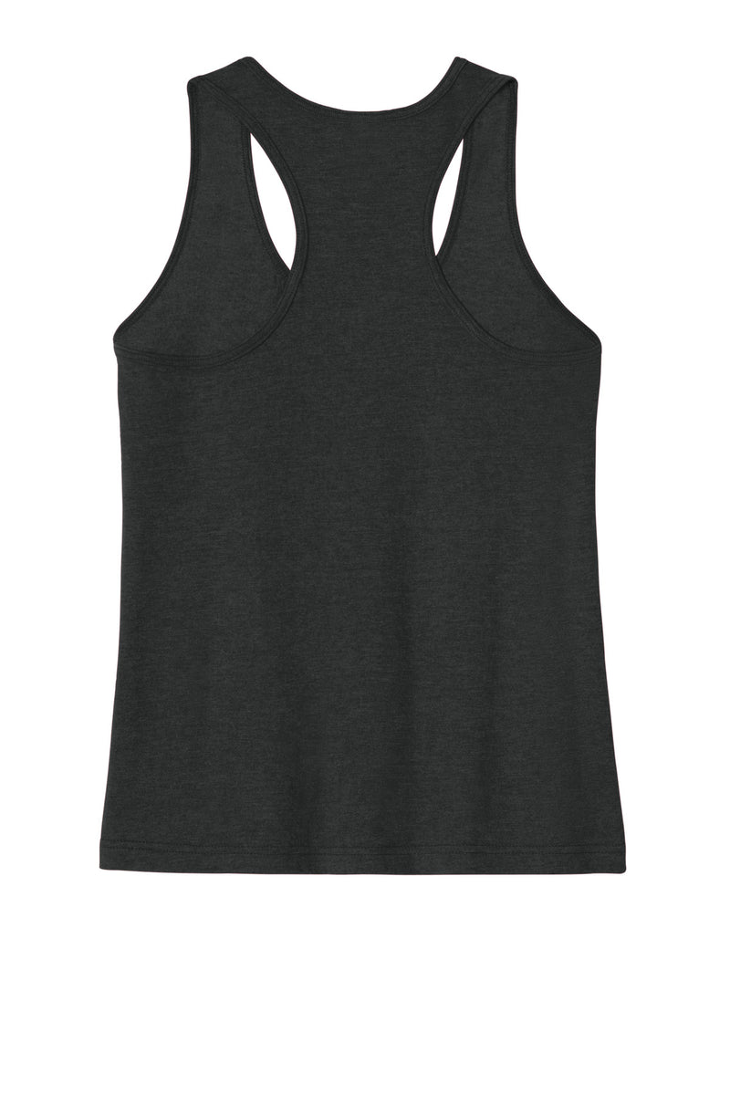 Gildan Softstyle Women's CVC Racerback Tank - Pitch Black Mist
