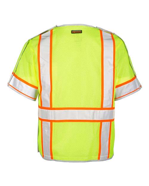 Unisex Premium Brilliant Series® Breakaway Class 3 Vest - Lime