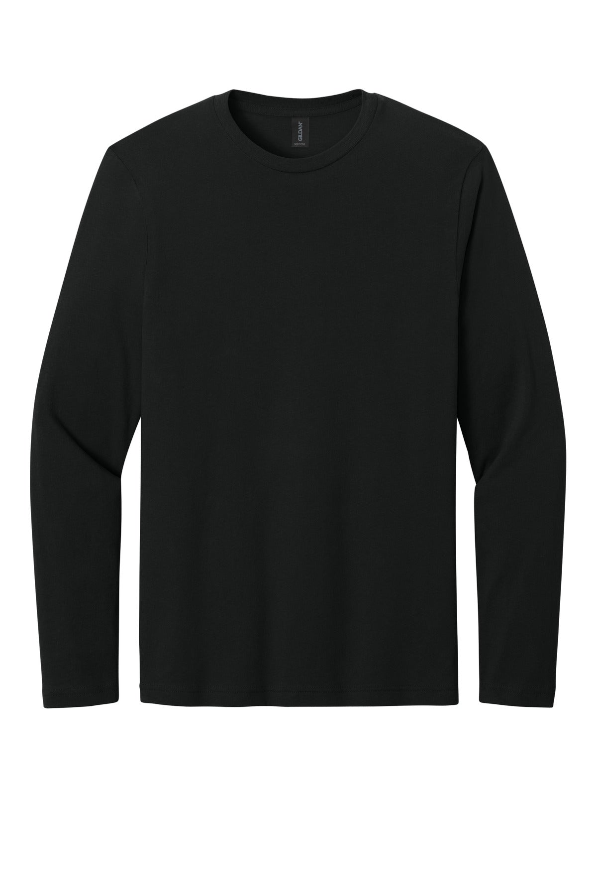 Gildan Softstyle Long Sleeve T-Shirt - Black