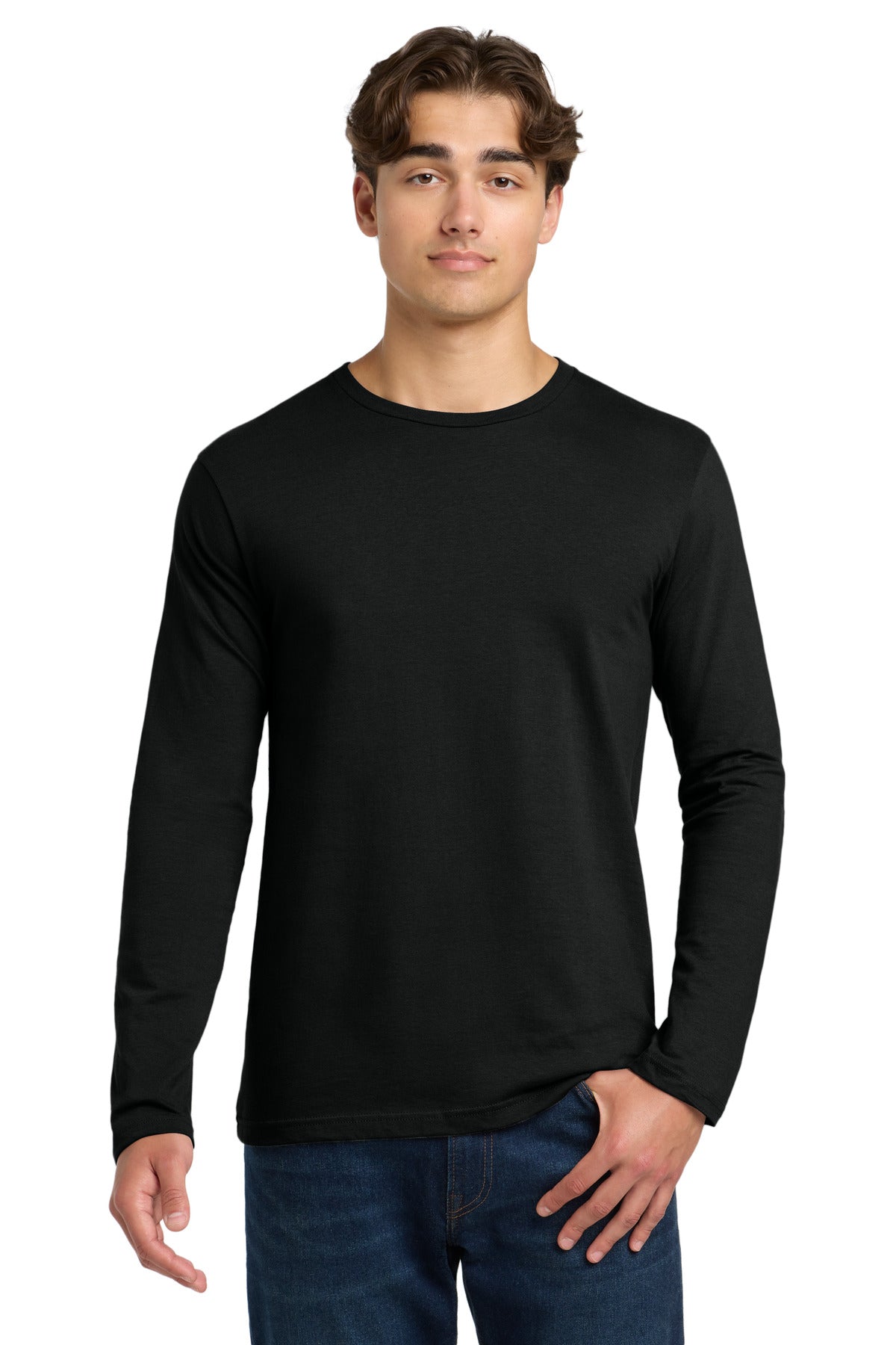 Gildan Softstyle Long Sleeve T-Shirt - Black