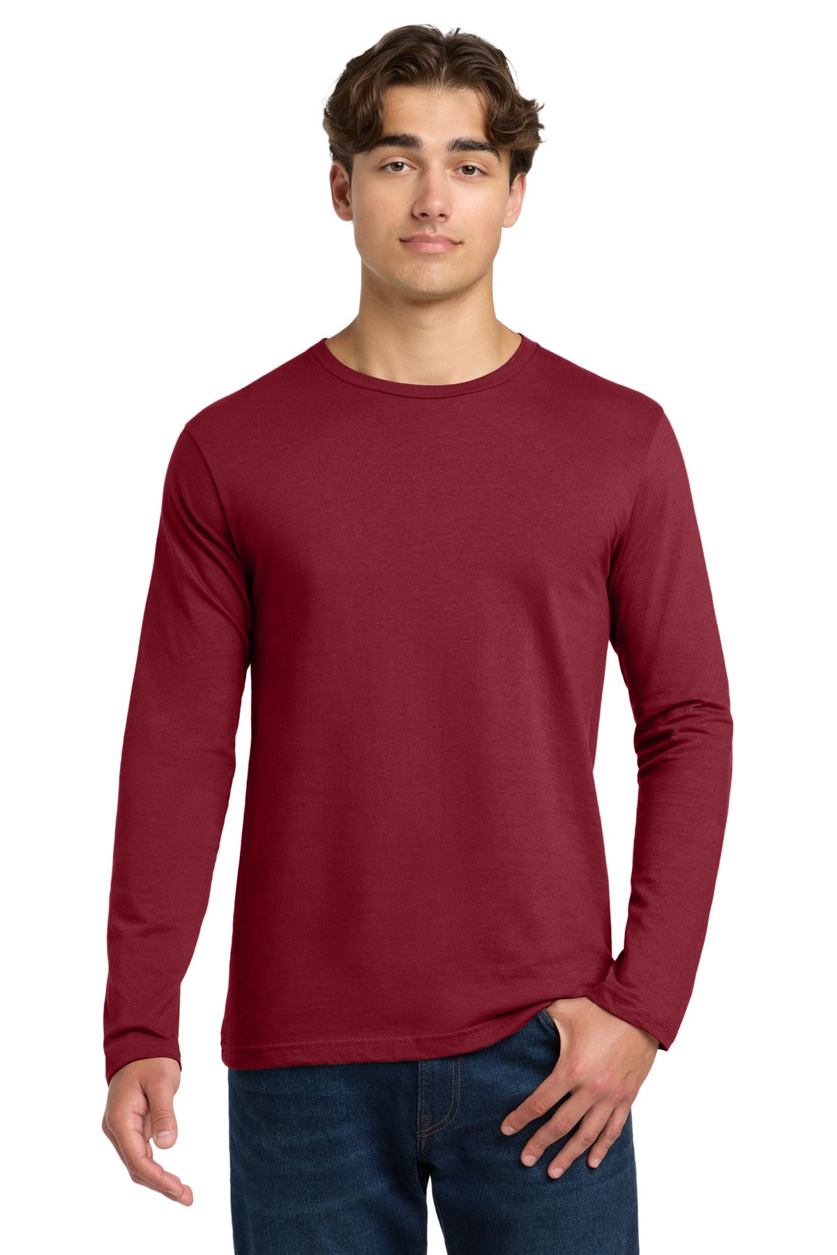 Gildan Softstyle Long Sleeve T-Shirt - Cardinal Red