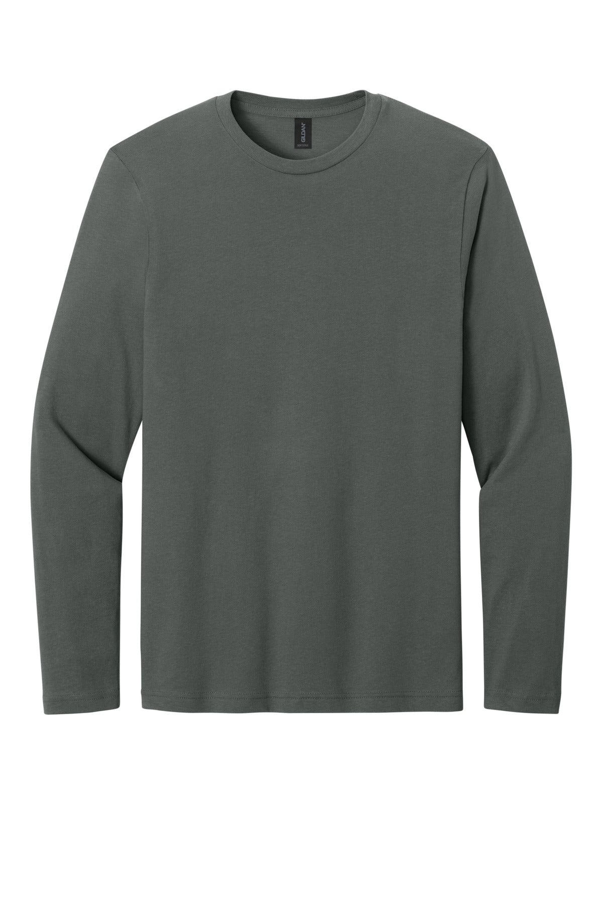 Gildan Softstyle Long Sleeve T-Shirt - Charcoal