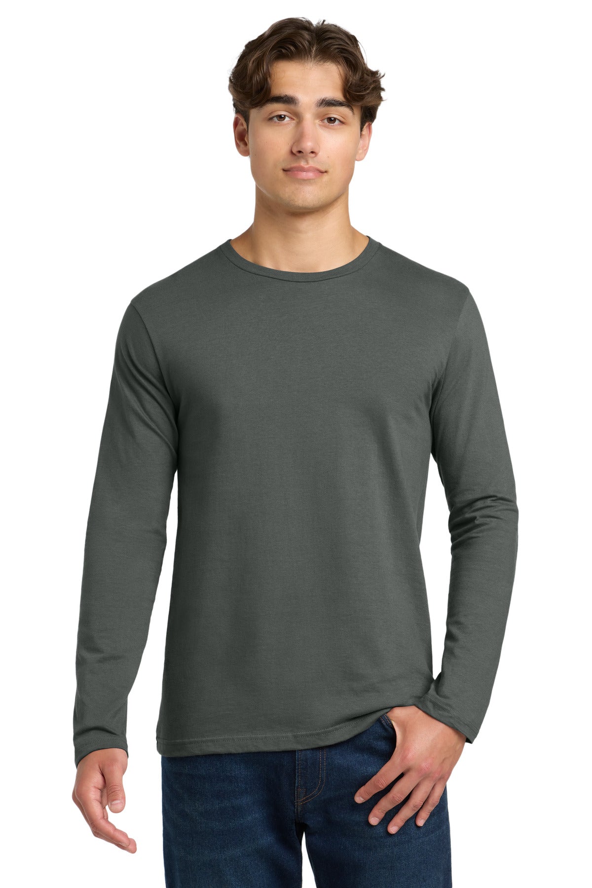 Gildan Softstyle Long Sleeve T-Shirt - Charcoal