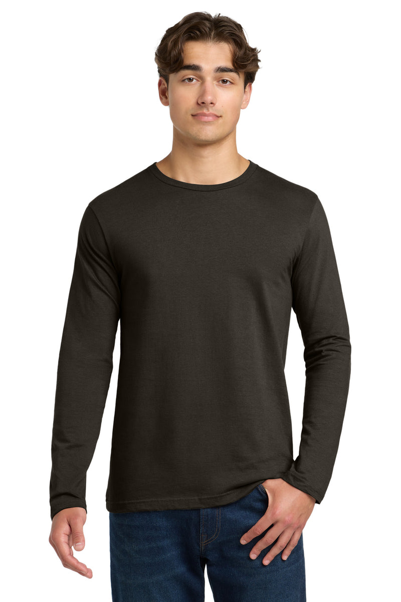 Gildan Softstyle Long Sleeve T-Shirt - Dark Chocolate