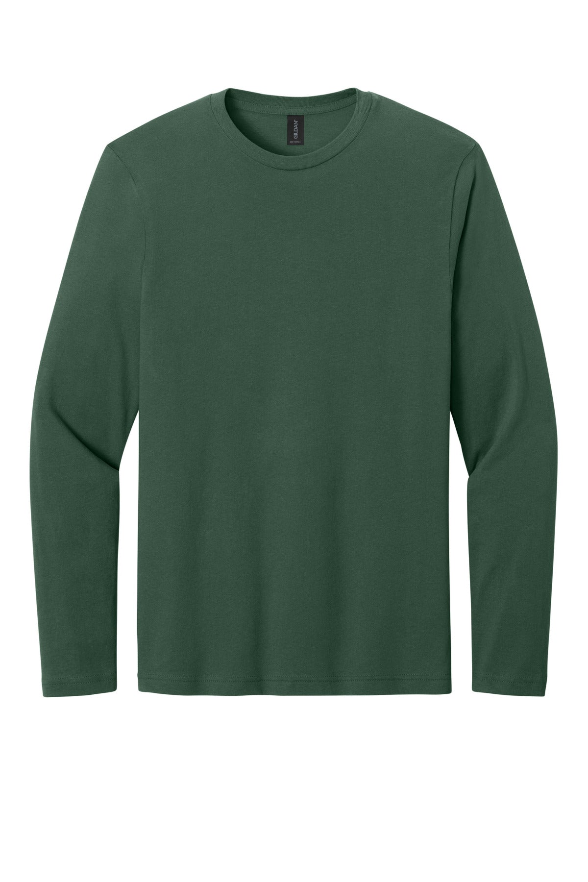 Gildan Softstyle Long Sleeve T-Shirt - Fan Dark Green