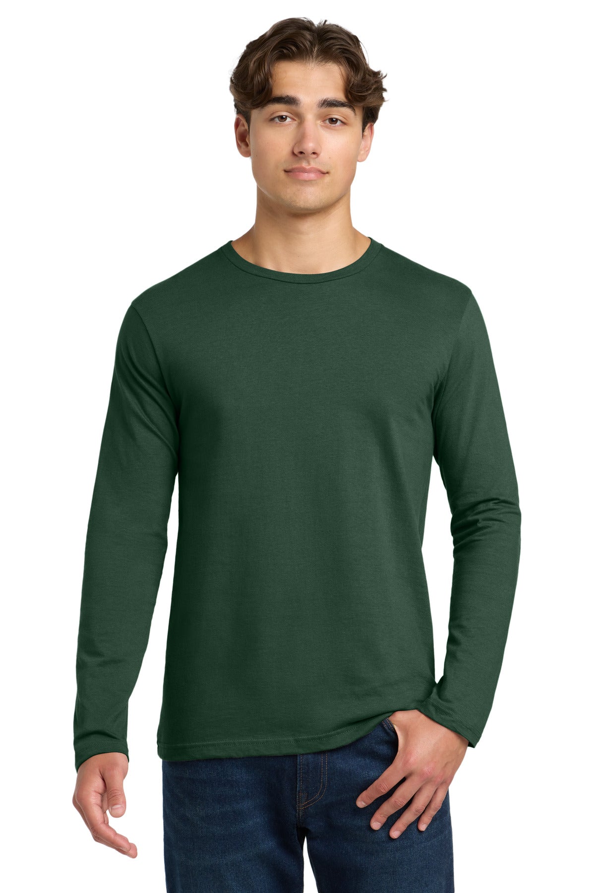 Gildan Softstyle Long Sleeve T-Shirt - Fan Dark Green