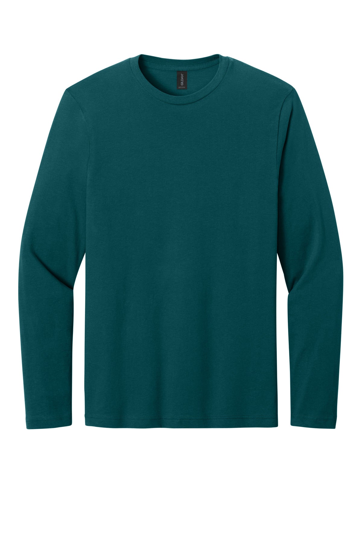 Gildan Softstyle Long Sleeve T-Shirt - Fan Marine Green