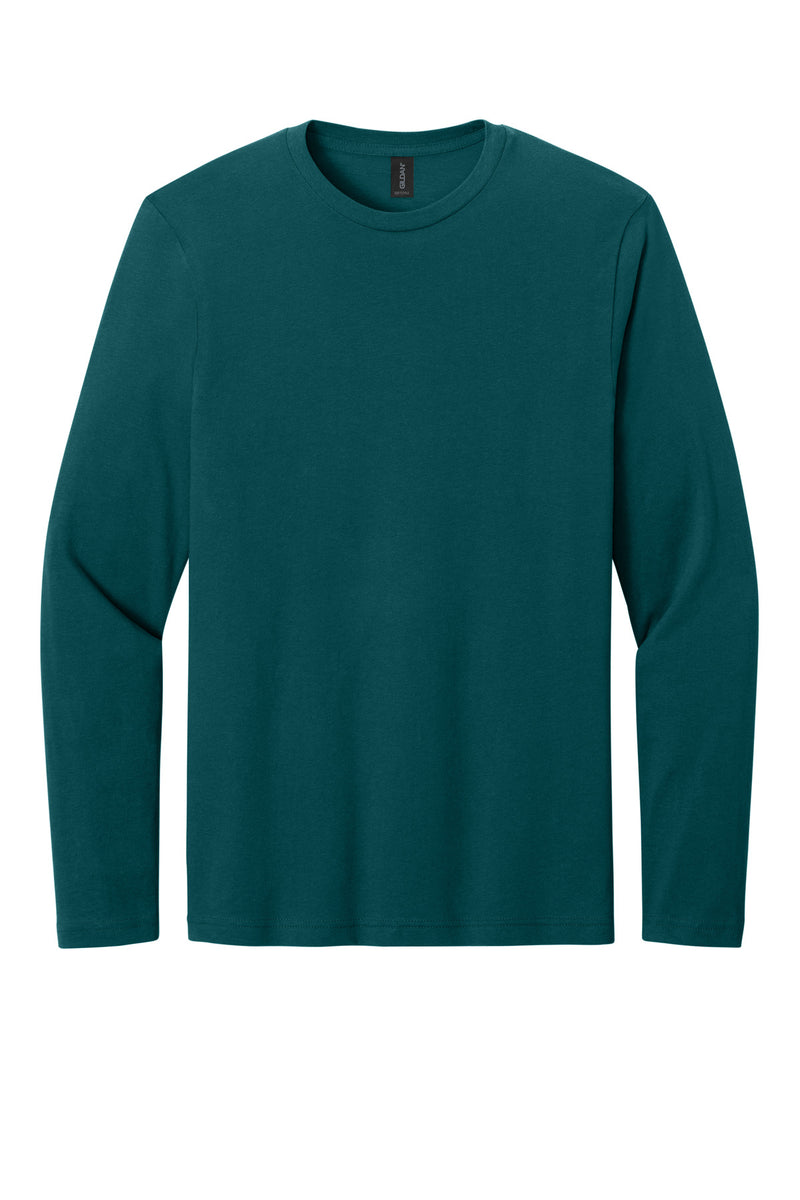 Gildan Softstyle Long Sleeve T-Shirt - Fan Marine Green