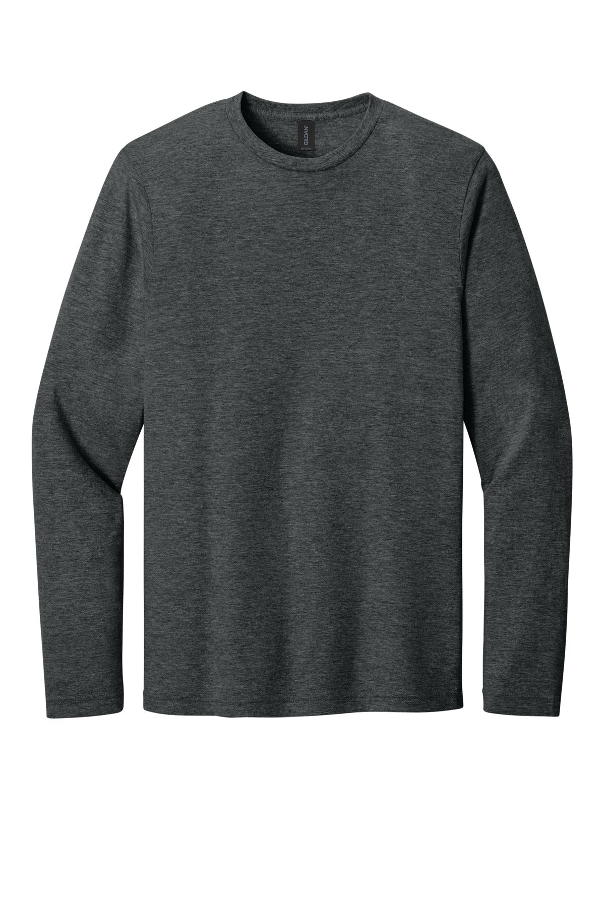 Gildan Softstyle Long Sleeve T-Shirt - Heather Dark Grey