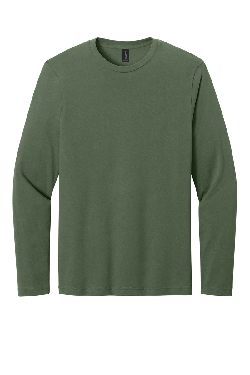 Gildan Softstyle Long Sleeve T-Shirt - Military Green