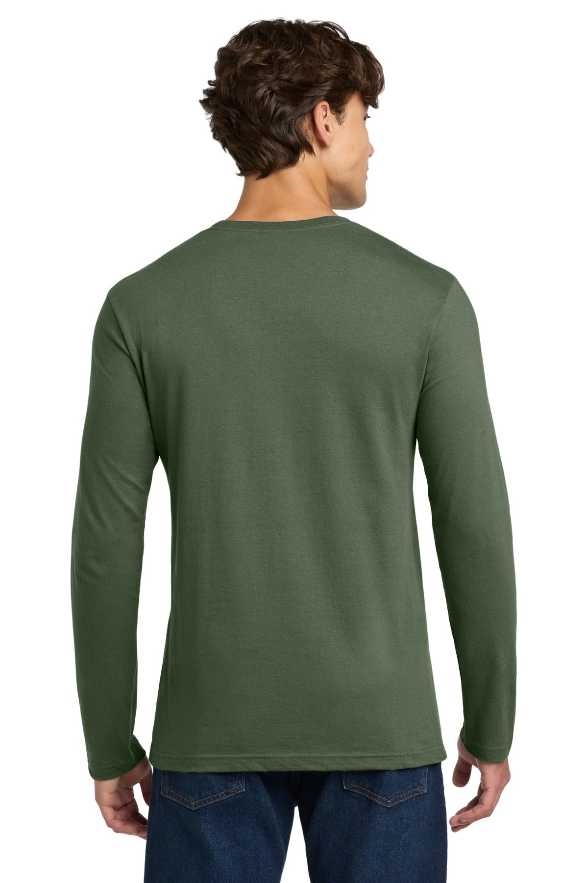 Gildan Softstyle Long Sleeve T-Shirt - Military Green
