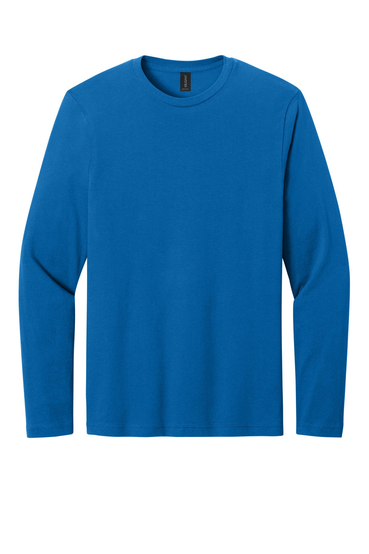 Gildan Softstyle Long Sleeve T-Shirt - Neon Blue