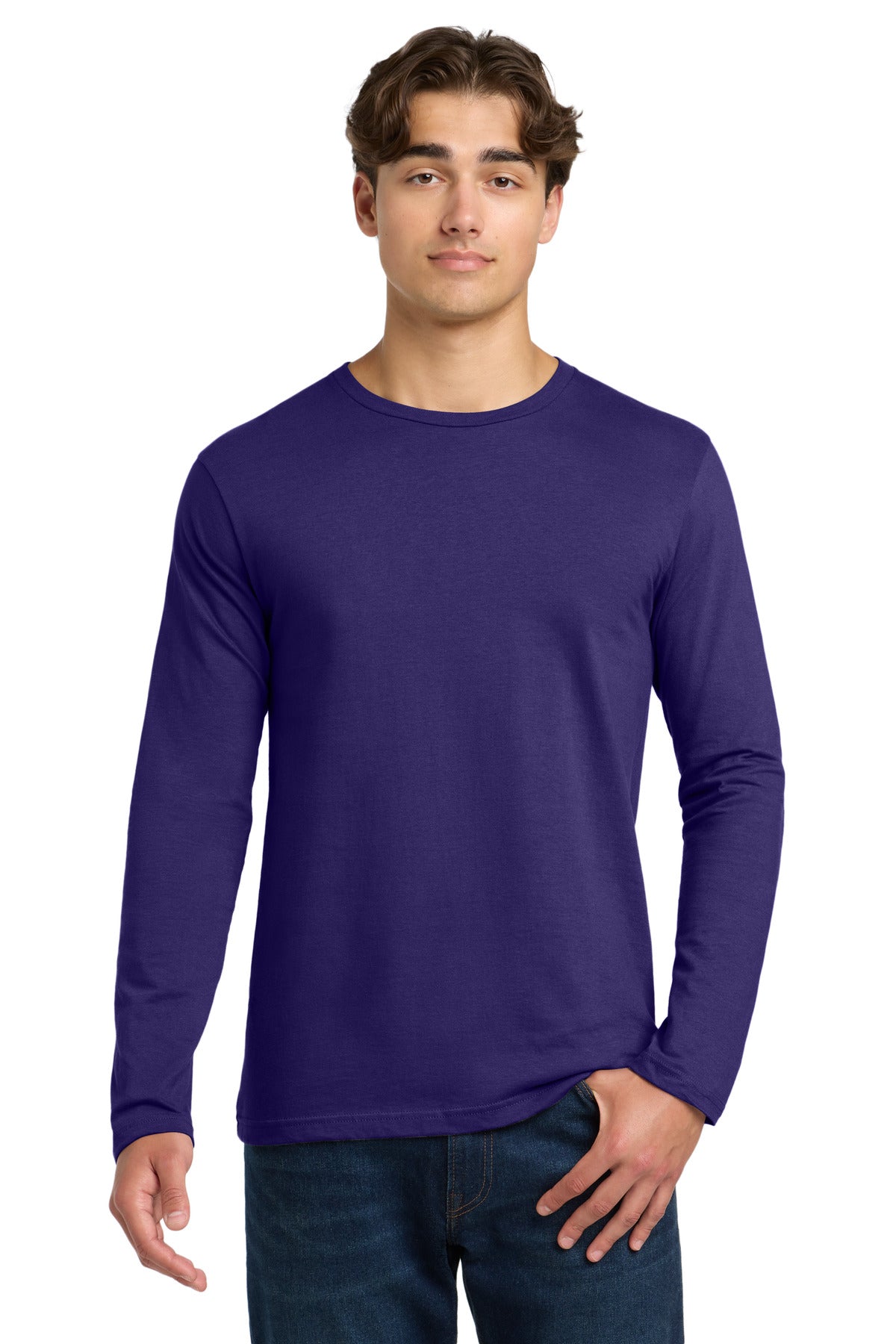 Gildan Softstyle Long Sleeve T-Shirt - Purple