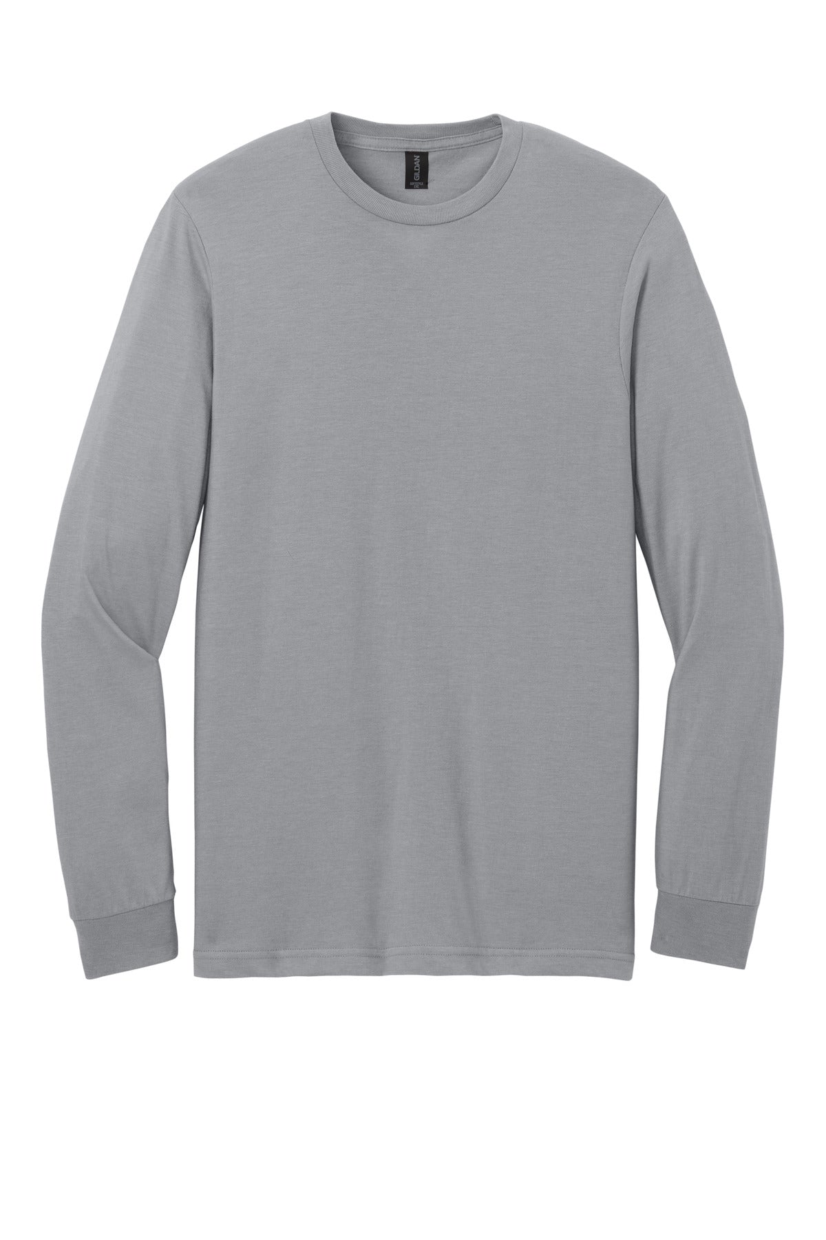 Gildan Softstyle CVC Long Sleeve Tee - Cement