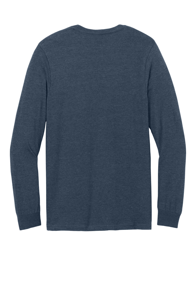 Gildan Softstyle CVC Long Sleeve Tee - Navy Mist
