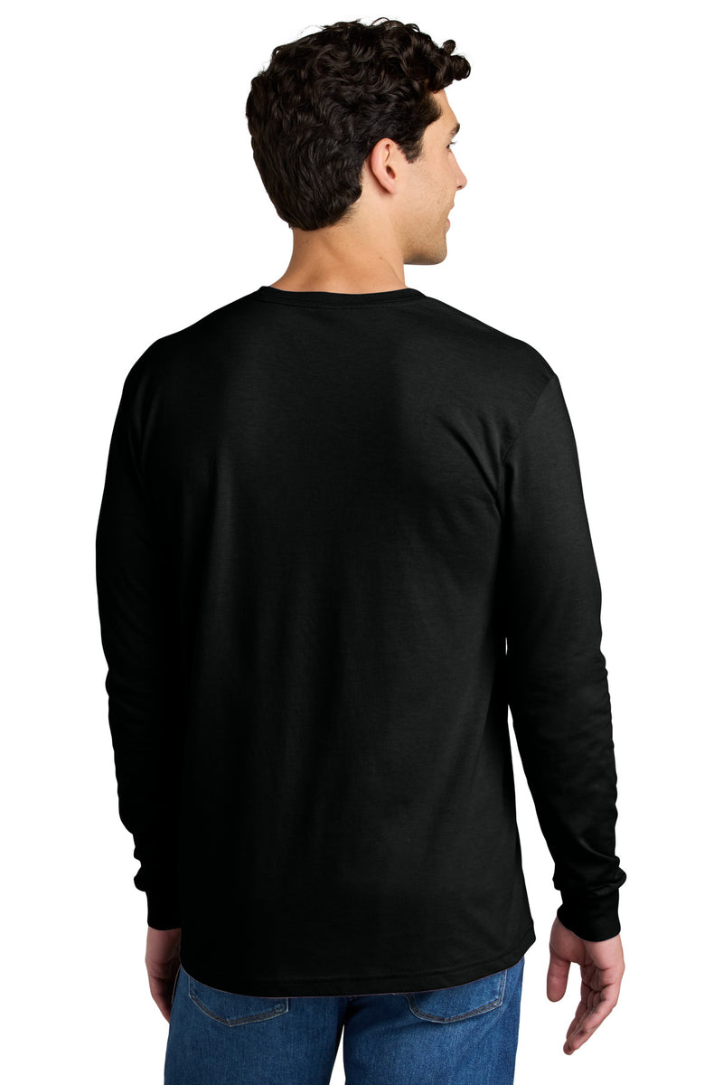 Gildan Softstyle CVC Long Sleeve Tee - Pitch Black
