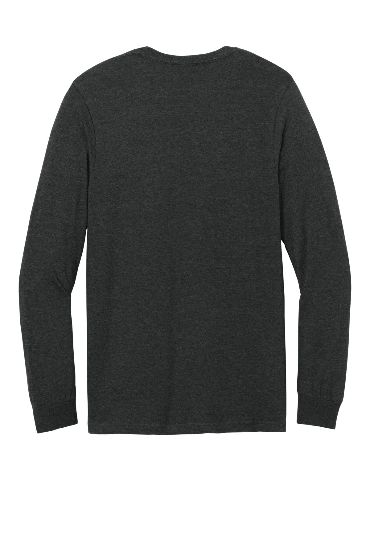 Gildan Softstyle CVC Long Sleeve Tee - Pitch Black Mist