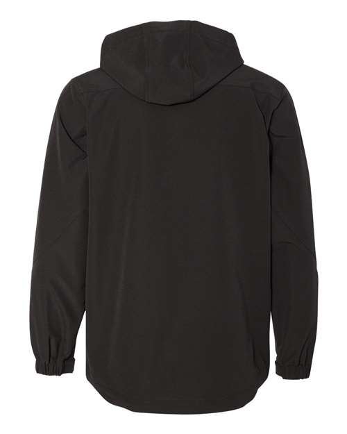 Men's Apex Soft Shell Hooded Jacket - Black