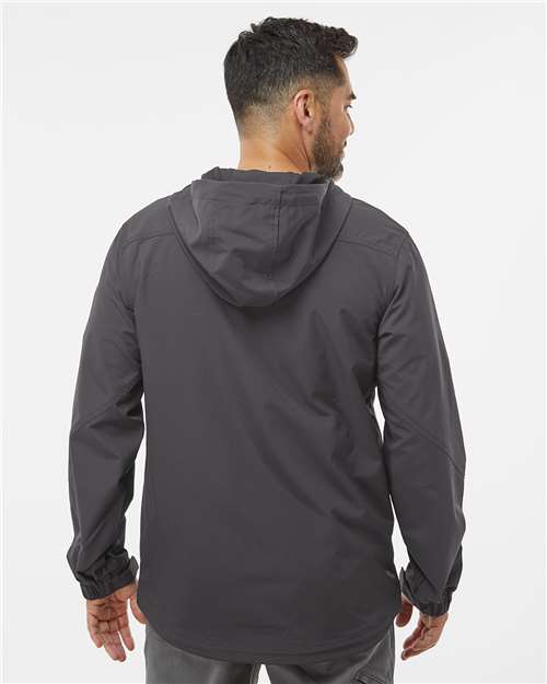 Men's Apex Soft Shell Hooded Jacket - Charcoal