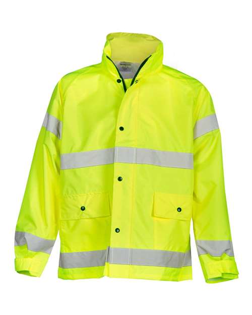 Unisex Storm Stopper Rainwear Jacket - Lime