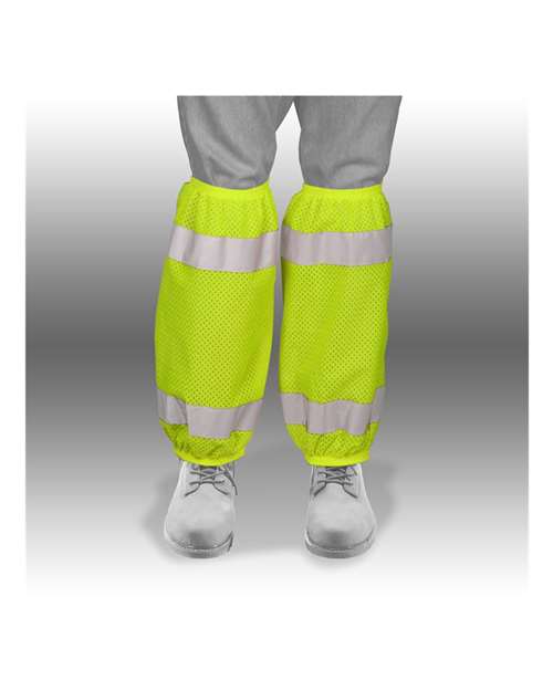 Unisex Mesh Gaiters - Lime
