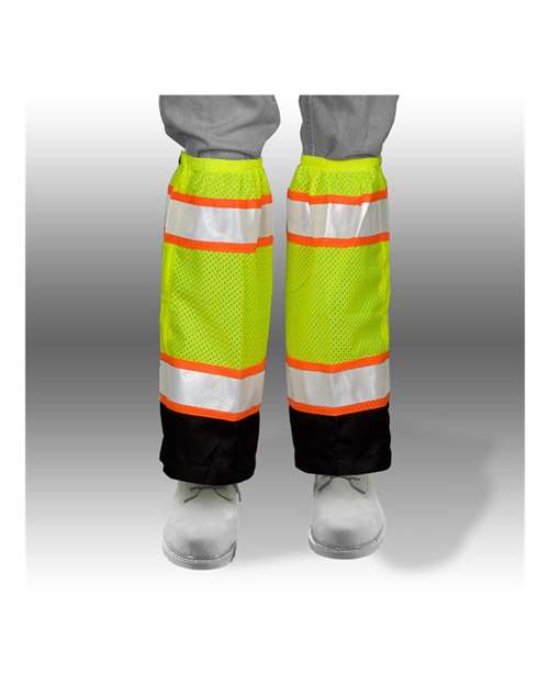 Men's Premium Black Series® Mesh Gaiters - Lime